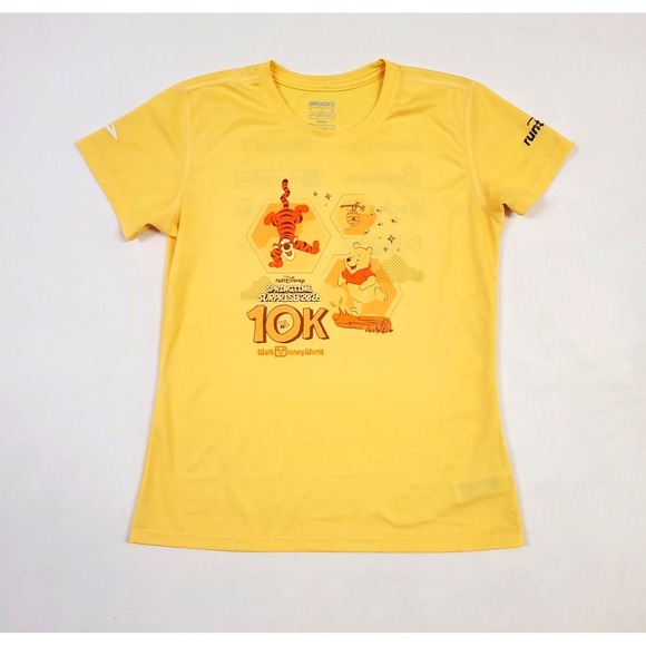 Brooks Tops - Disney runDisney Springtime Surprise 2026 10K T-Shirt Womens S Winnie The Pooh